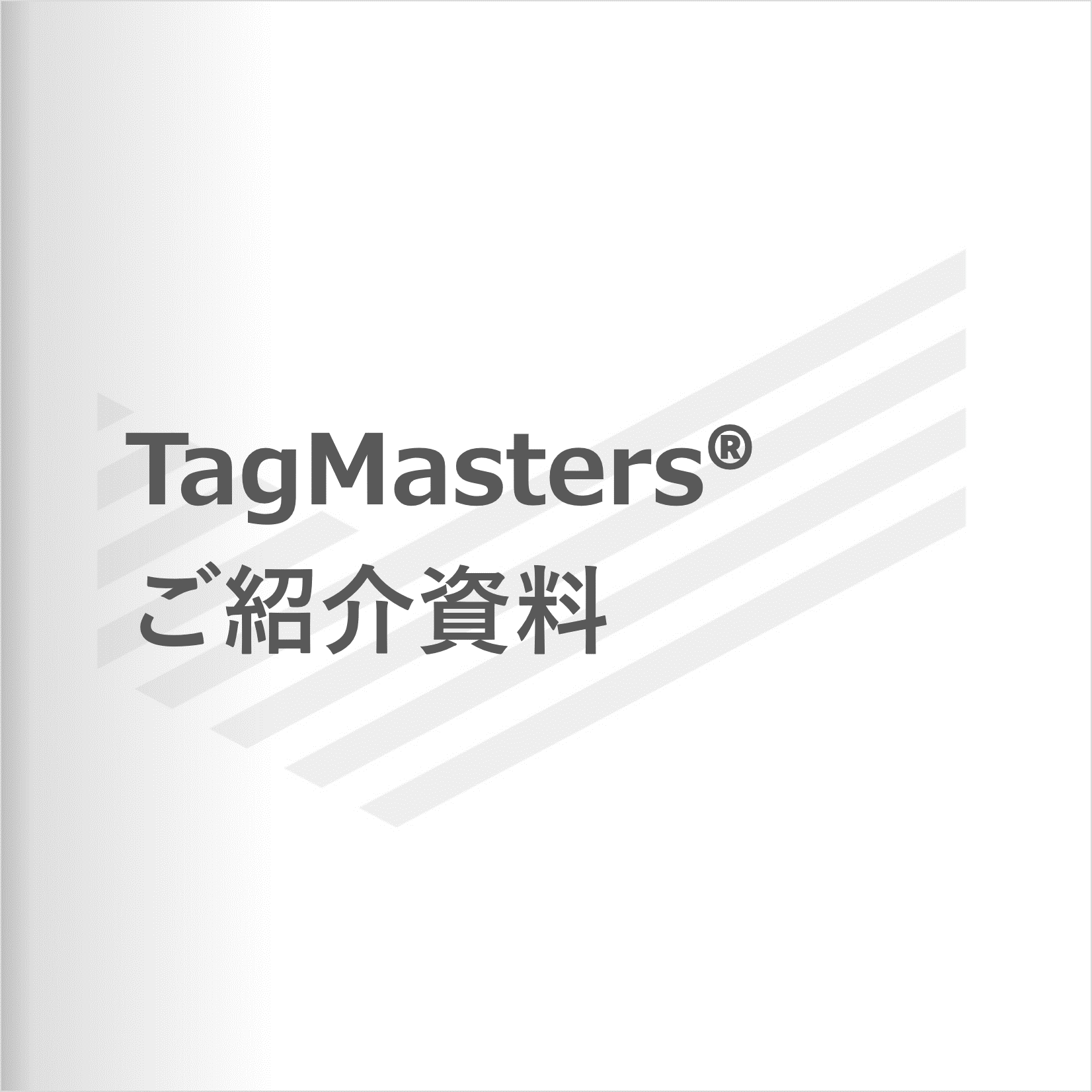 TagMasters® ご紹介資料